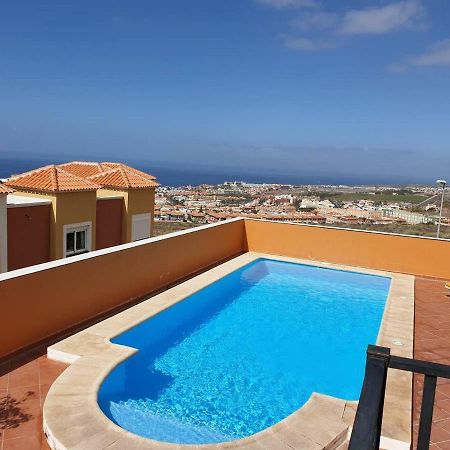 Villa Roque Del Conde With Private Pool, Terrace With Fantastic Sea Views, Wifi, Garden, Garage Adeje ภายนอก รูปภาพ