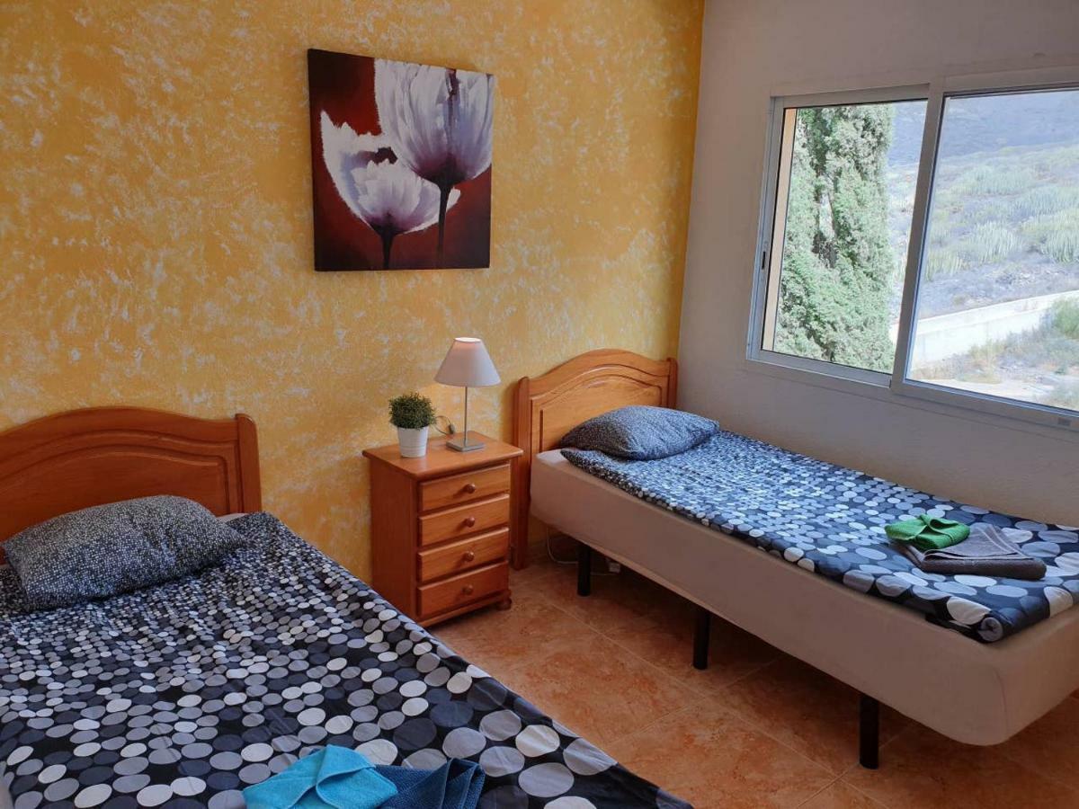 Villa Roque Del Conde With Private Pool, Terrace With Fantastic Sea Views, Wifi, Garden, Garage Adeje ภายนอก รูปภาพ