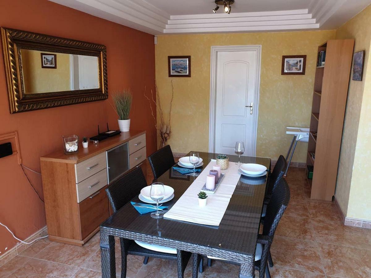 Villa Roque Del Conde With Private Pool, Terrace With Fantastic Sea Views, Wifi, Garden, Garage Adeje ภายนอก รูปภาพ
